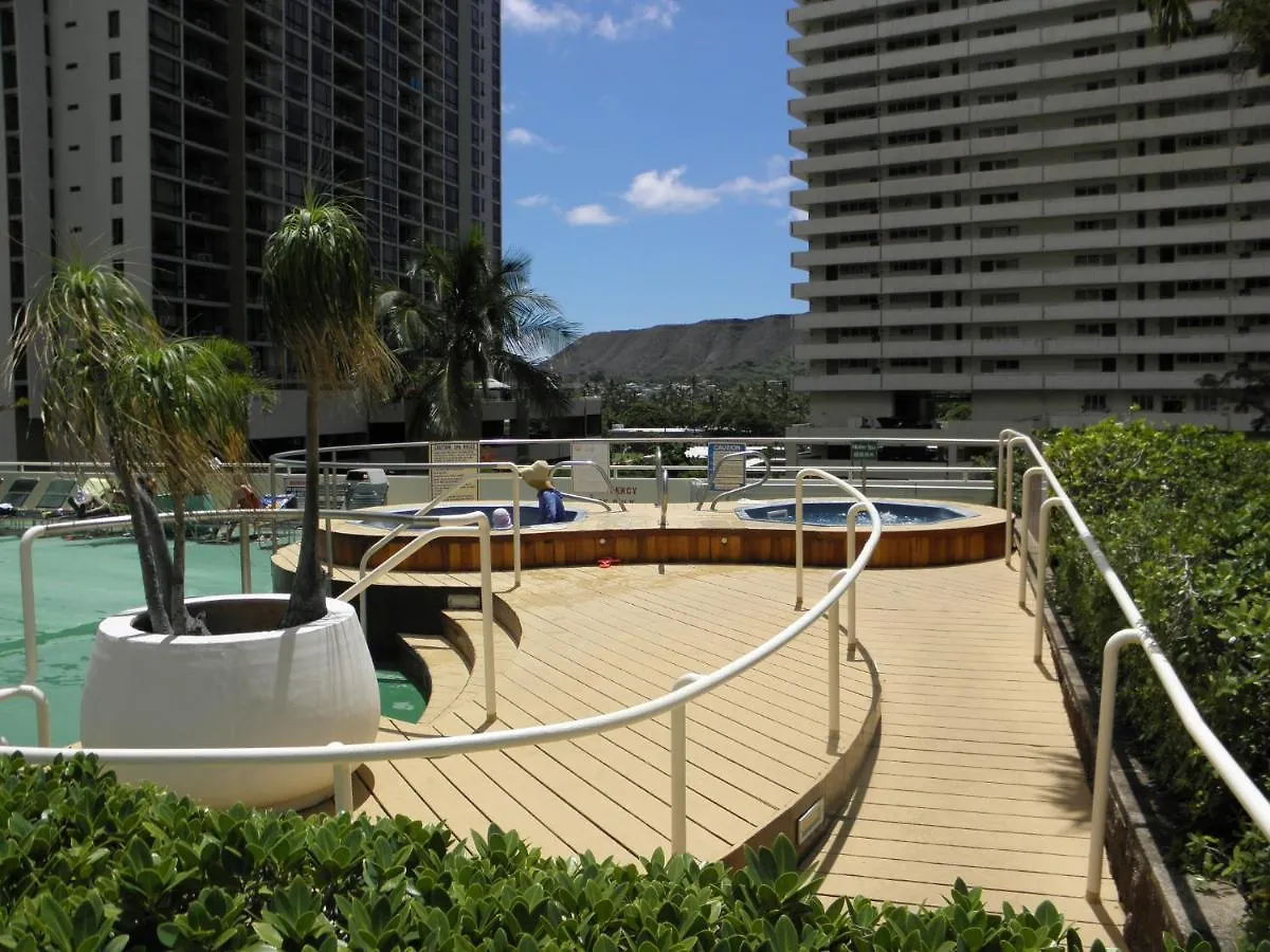 Apartment High-Floor Stylish Ocean Views Condo With Parking Honolulu