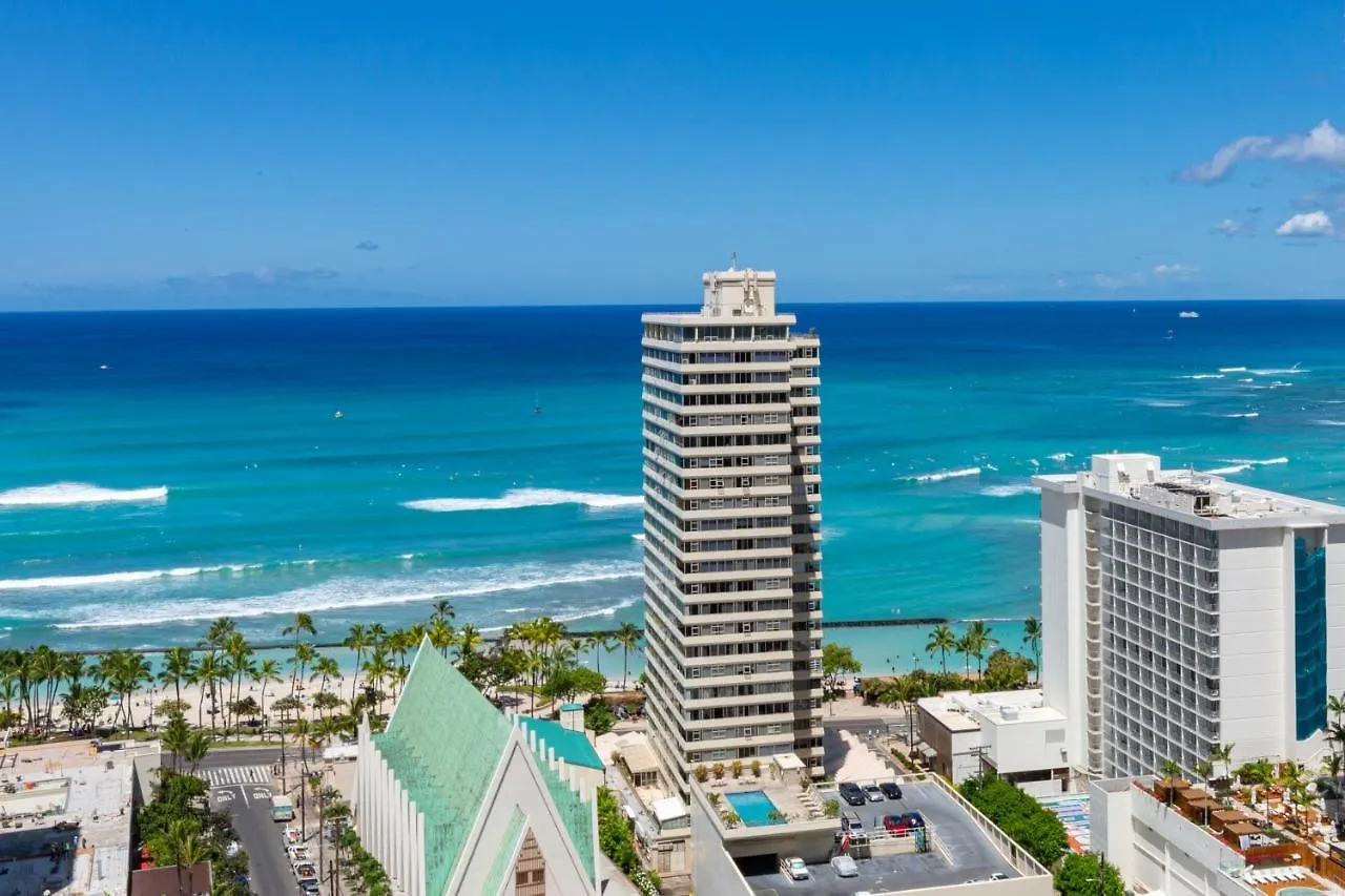 Apartment High-Floor Stylish Ocean Views Condo With Parking Honolulu