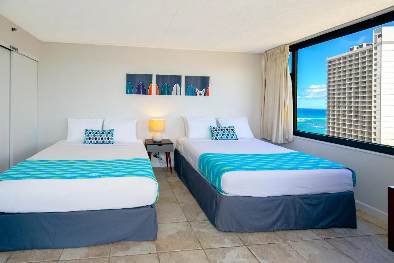 High-Floor Stylish Ocean Views Condo With Parking Honolulu United States